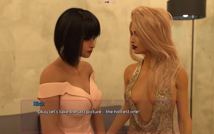 Visual Novels: Заткнуться и танцевать - часть 60 - горячий секс с худенькой блондинкой - мое желание