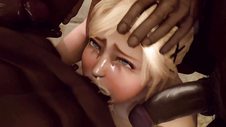 MsFreakAnim: Permainan mati atau hidup Marie Rose Blacked