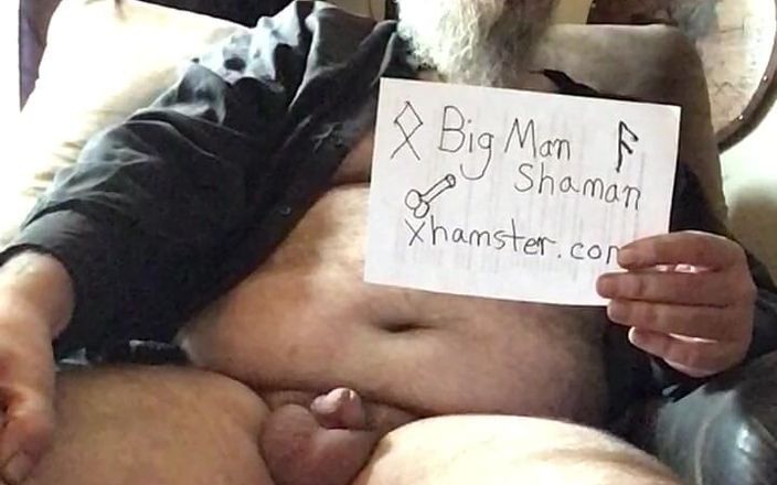 Big Man Shaman Shed: Enjoying Cock