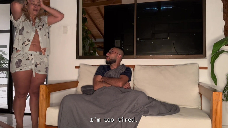 Cata Sanchez: My horny brother-in-law is staying over, so I decide to...