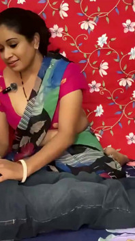 Cock Hungry Slutty Stepaunty Pussy Fucking in Private with Desi Hindi Audio