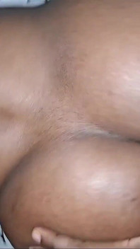 Fucked the Pretty Brunette Buttocks Until Cums.