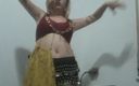 Bad girl sex: Blonde Argentinian belly dancer