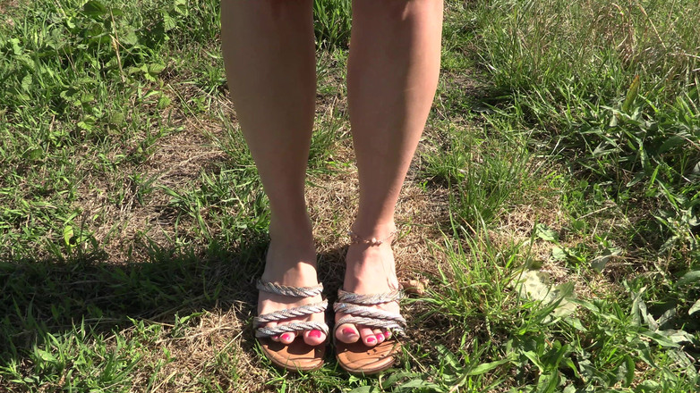 Blondehexe: Fußerotik