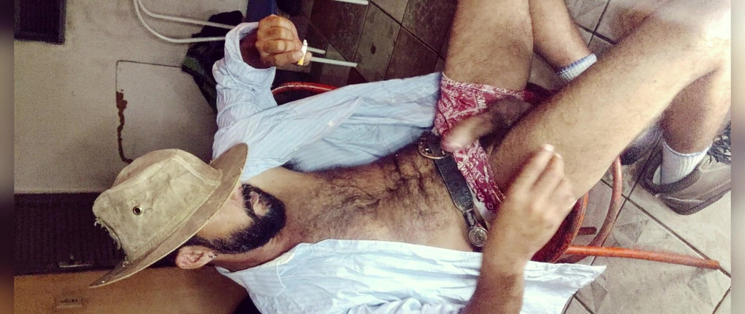 Stink HairyMale: Heiße rauch-session