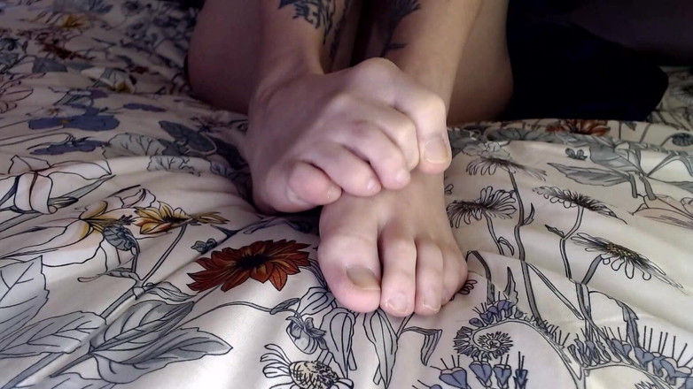 Abby Anna: Feticismo del piede con le dita lunghe no polacco