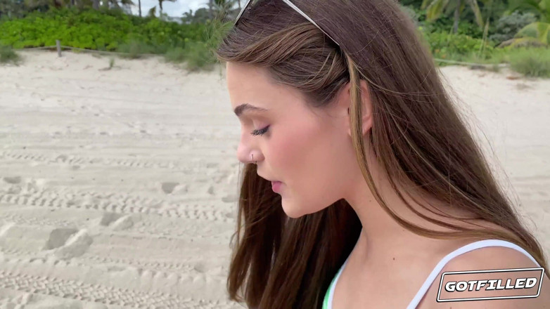Got Filled: Gotfilled Juniper Ren's Beachy Creampie Finish