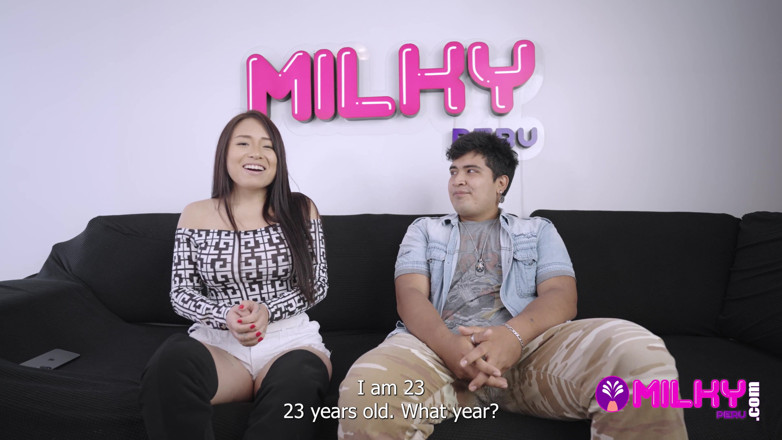 Milky Peru: 3 Fans Fuck Their Favorite Big Ass Actress
