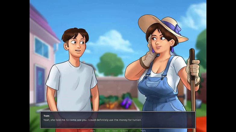 Dirty GamesXxX: Yaz mevsimi efsanesi: seksi orta yaşlı seksi kadın ve bahçesi-ep5