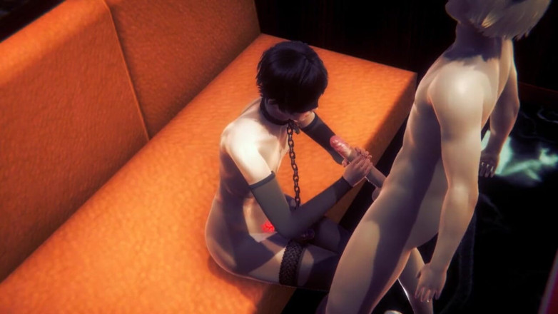 Yaoitube: Yaoi Femboy - Kagesato Handjob a Big Dick