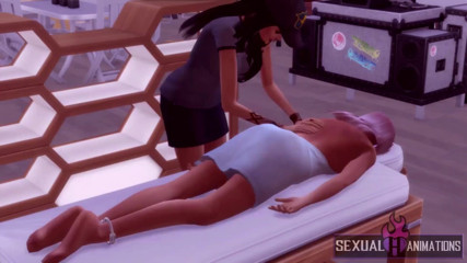 Sexual Hot Animations: Hot Stepmom massages me and... Squirt! - Sexual Hot Animations