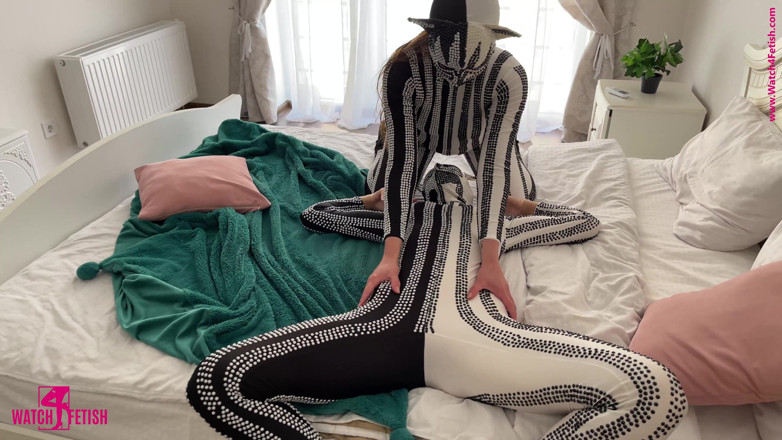 ZentaiDolls: Flessibile in abito zentai