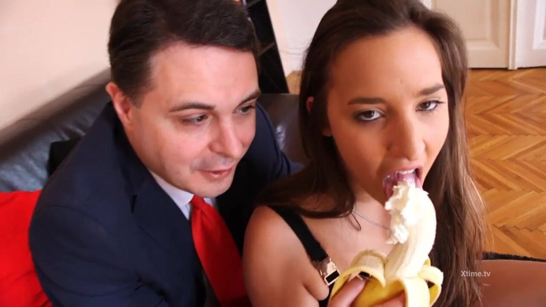 Andrea Dipre Channel: Young Amirah Adara gives a sensual footjob to the Andrea...