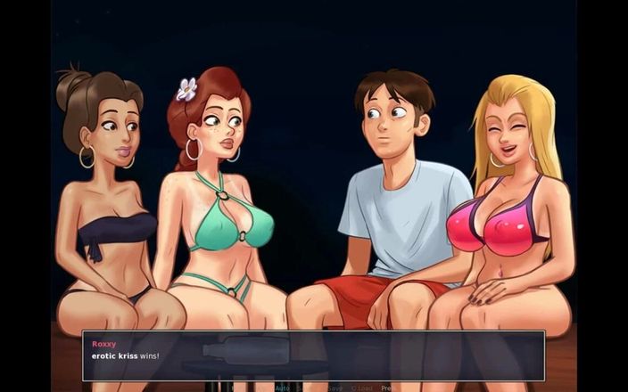 Erotic Krisso: SummerTimeSaga - гэнгбэнг-вечеринка с милфами, хардкорная вечеринка