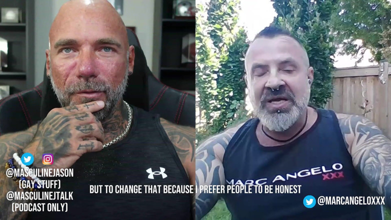 Raw and Uncensored with Masculine Jason: Porn Star Confessions - Marc Angelo (episode 93)