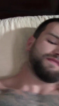 Nervous Teen Lets Creeper Nut All Over Him Bareback