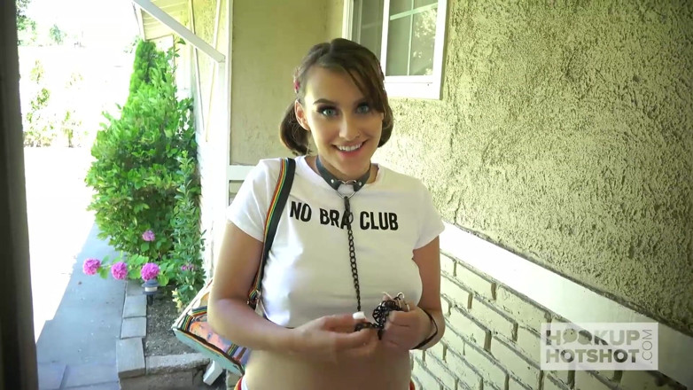 Hookup Hotshot: Pregnant babe Indica Monroe has rough hookup with Bryan Gozzling