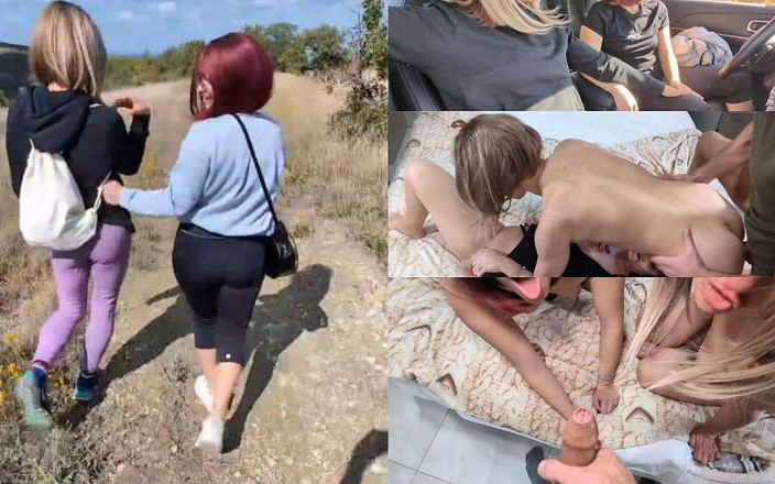 Coupleflage: 이봐! 우리 집에 와서 너를 절정에 이르게 해줄게! (쓰리섬)