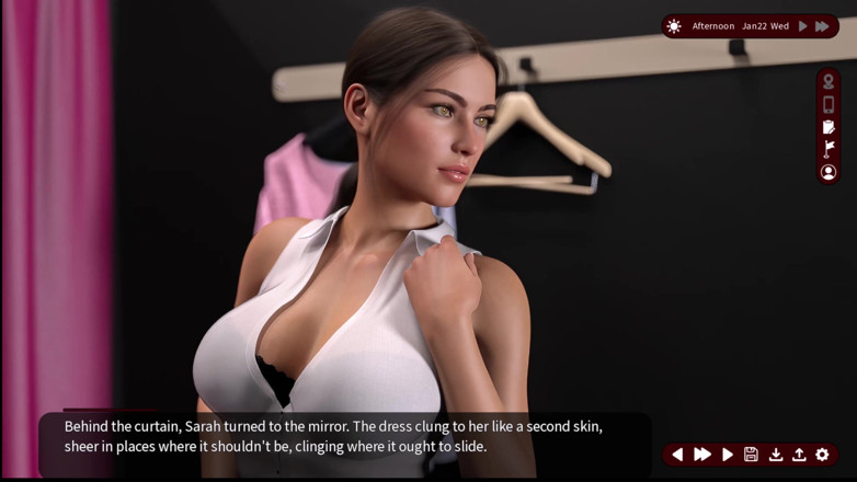 Johannes Gaming: Sussurre di desiderio - faithfull path 9 sarah viene scopata alex real...