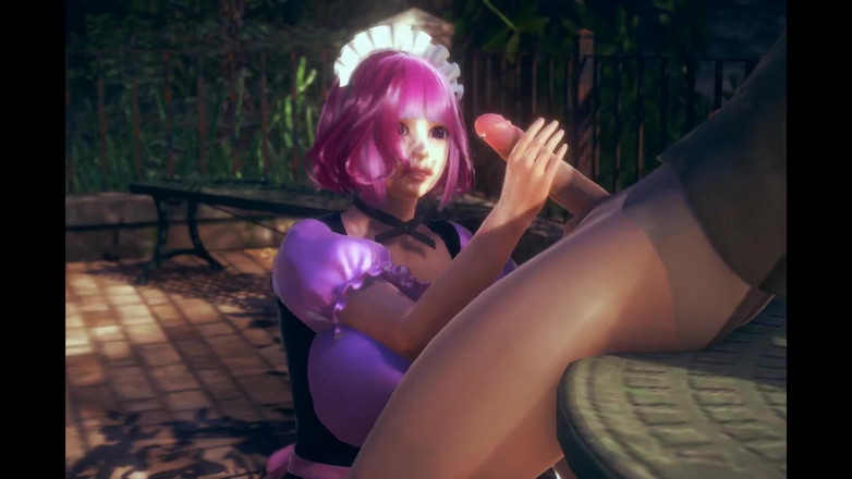 Games looper sex: Labă cu servitoare kokoro și ejaculare înăuntru - animație