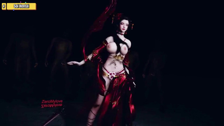 Soiyu Hentai: Ratu Medusa menggoda tarian dan kongkek - hentai 3d tanpa ditapis v238