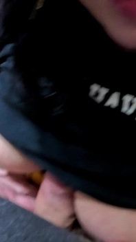 Shiny Yellow Downjacket BJ - Pussy Rules Shirt and Double Cum on My Clothes