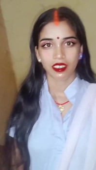 Pertama kali teman wanita comel India berkongkek di luar