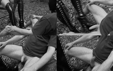 Deutsche Dominanz: Niewolnik w Forrest