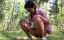 Katty West: Videoclip cu pișare în pădure cu Katty West