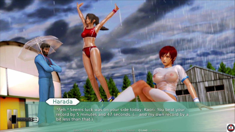 Joystick Cinema: Waifu Academy- (pt 64) - chica solo necesitaba un poco de polla