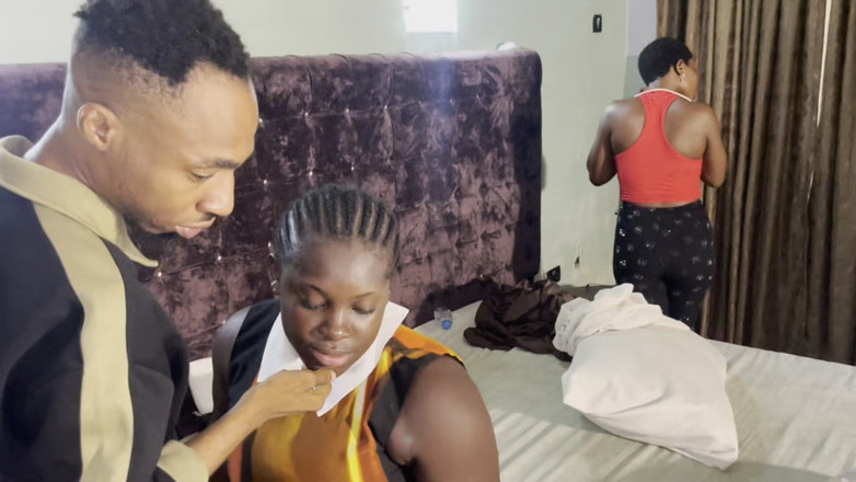 Africanbestsex007: Писай на мене, крихітко... За кадром