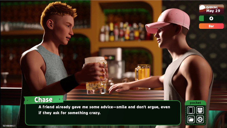 Pride is no Shame: Dovolená 2 - Chase šla do baru a potkala Nolana... Chase Myšlenky na...