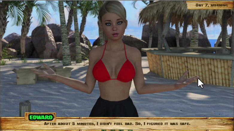 Johannes Gaming: Lewd Island #7 - exploring the beach
