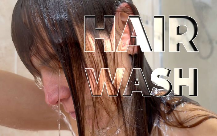 Wamgirlx: Haar wassen in bad