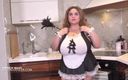 Melon Juggler: French Maid with the Biggest Tits Ever