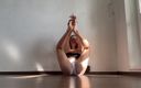 Holy Harlot: Cameltoe Yoga in Shorts