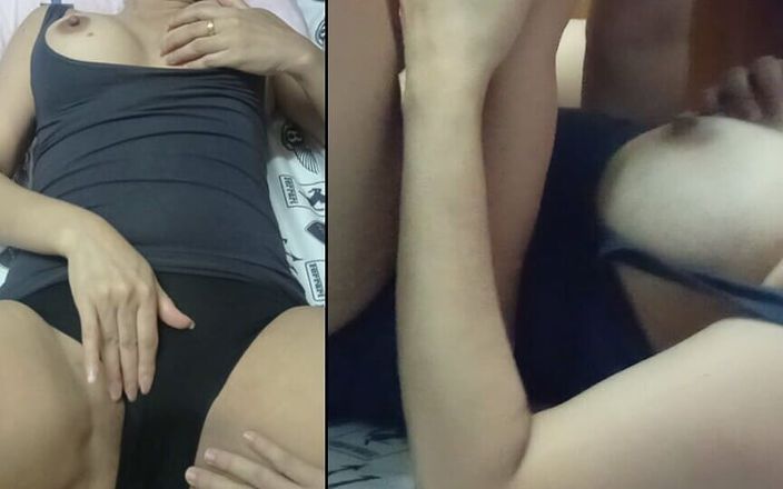 undoin: Thailändsk tjej hemligt sex: en 40 år gammal kvinna knullas av sin...