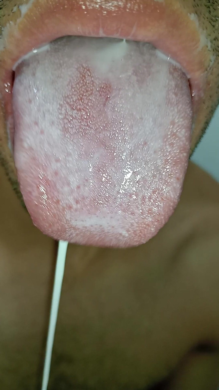 Rey rey: Ik hou van sperma in mijn mond, tonglange tong, kus,...