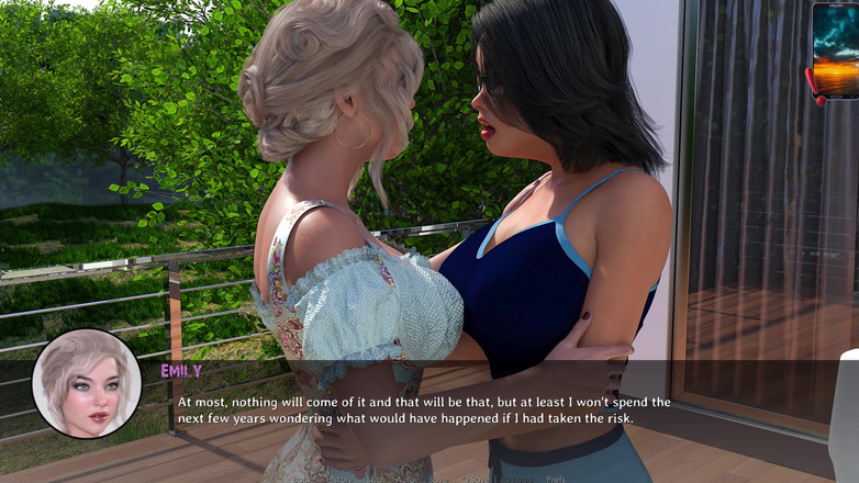 3D Cartoon Porn: Reunion 14 - Jennifer och Lisas underkläder