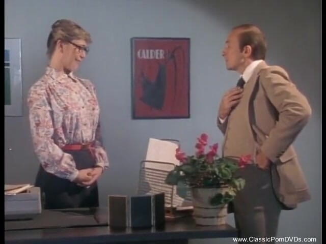 Classic Porn DVDs: Sexy secretary is getting fucked by her boss