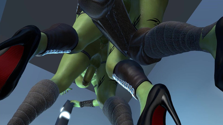 Wraith Futa: Futa Ork Ayakta Anal Tren