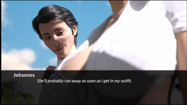 Johannes Gaming: La MILF Creek n° 24 - Johannes se promène avec Anne... Johannes...