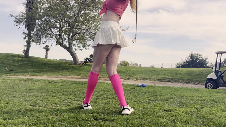 Sasha Star: Kapri &amp; Sasha Golfing