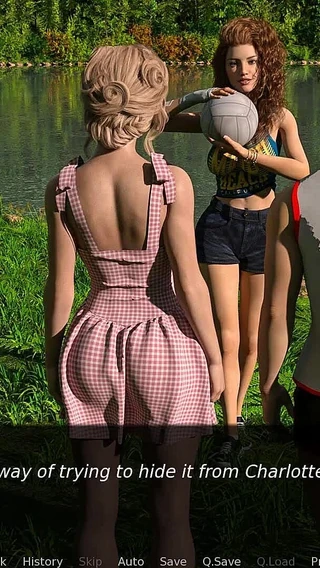 Dirty GamesXxX: Nursing back to pleasure: sexy girls in bikini are playing...
