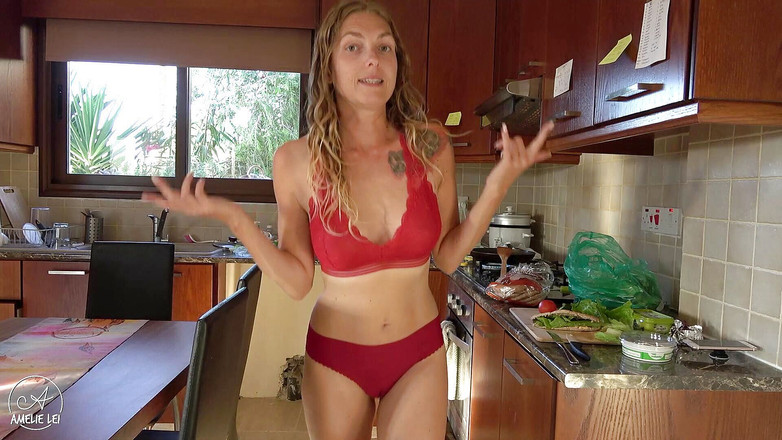 Amelie Lei: Vida diária - fazendo meu jantar!