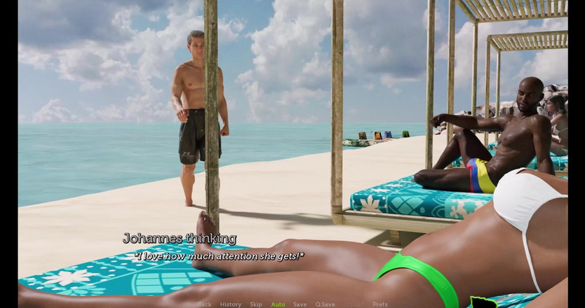 Johannes Gaming: 冒険的なカップル#46 -ヨハネスとアンはボートに行きました...ボートの上で...ウィルはまた、夜の外出の後にアンとセックスすることになりました。