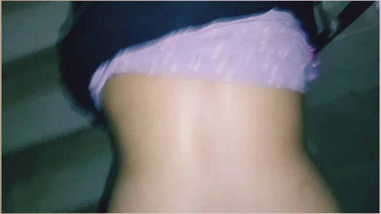 Aizzee: Desi Neighbors Fuck on Stairs