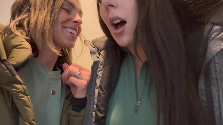 Nadia Foxx: Serenity Cox and Nadia Foxx Go Shopping with Vibes in!...