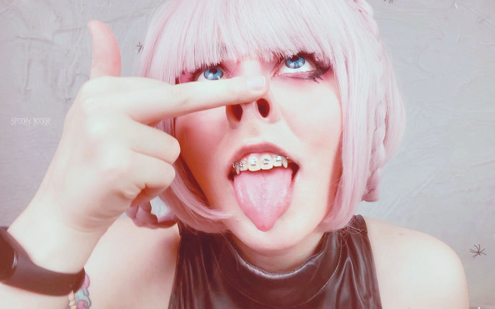 Spooky Boogie: Nakal Nazuna Nanakusa Suka Melakukan Hidung Piggy Dan Grunt