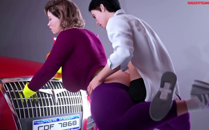Naughty gameplays: Bonita peituda loira milf deixa seu pau enorme gozar por...
